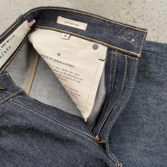 imogene + willie Catherine high rise indigo selvage denim - Picture 10 of 16